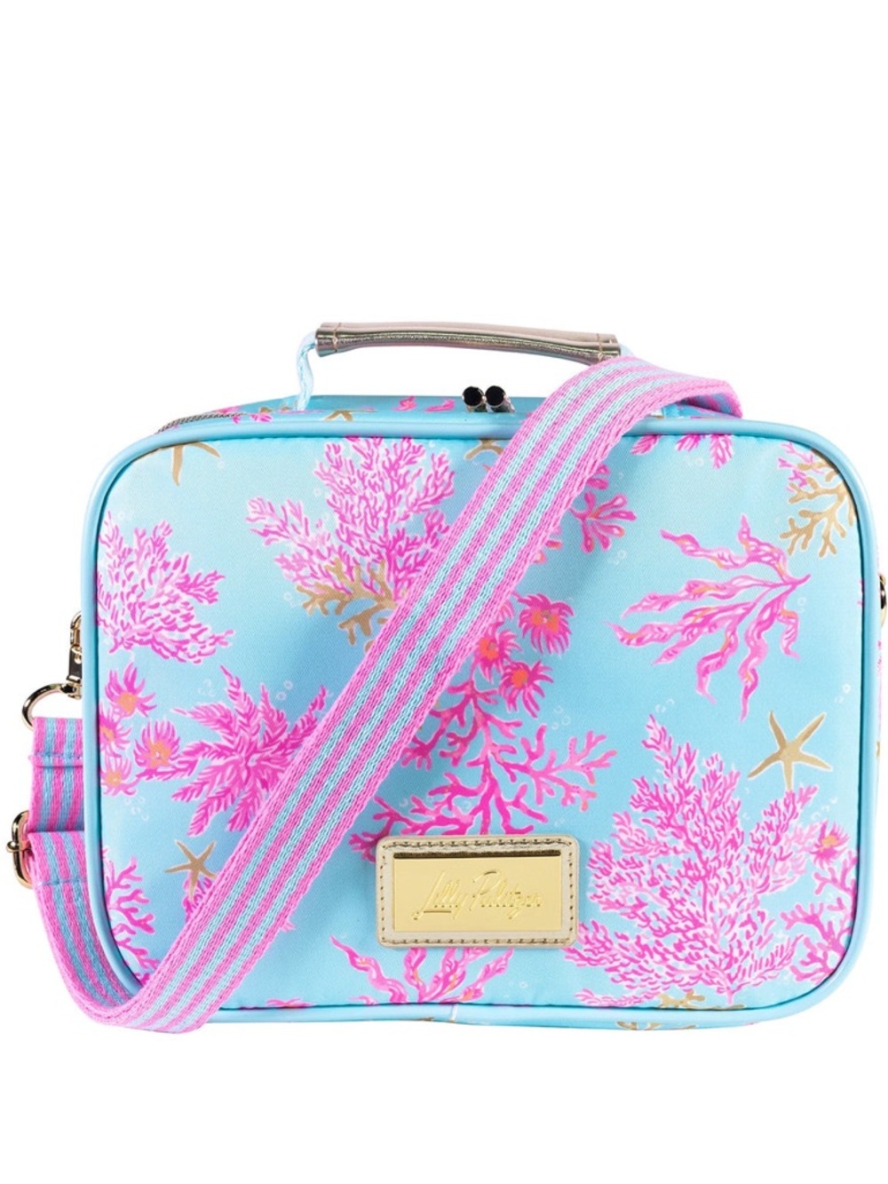 Lilly Pulitzer Lunch Bag, Royal Coral